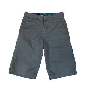 Volcom Shorts Youth Boys 25 Graphite Gray Corpo Class Walking Dockside Chino